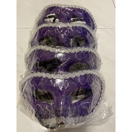 [SG Seller] [Self Collect] 4Pcs Masquerade Masks Masquerade Mask Woman Half Face Masks Venetian Masks