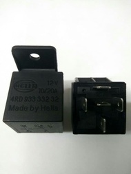 Relay Hella 12V Kaki 5 87a RELAY PEMUTUS ORIGINAL