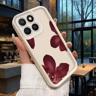 TEMU Phone Case - Red Flower Minimalist Fashion Phone Case X7/x7a/x8/x8a/x8b/x8c/x9a/x9b/x9 Pro/x5b/