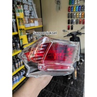 STOPLAMP LAMPU BELAKANG MIO SPORTY SMILE CUSTOM SMOKE OREN