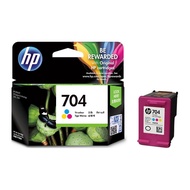 HP 704 Tri-Colour Ink Cartridge