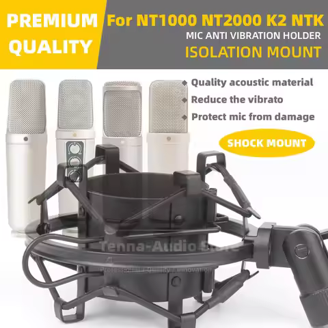 SnapVox Compatible With RODE NT 1000 2000 NT1000 NT2000 NTK Spider Microphone Shock Mount Holder Sho