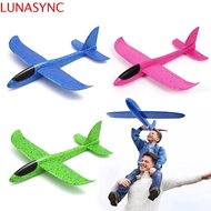 LUNASYNC Foam Glider 37/48CM Launch Fly Aeromodelo pp Foam Airplane DIY Airplane Aeroplane Model Fly