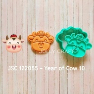 Chinese New YEAR Cookie cutter YEAR OF COW 10