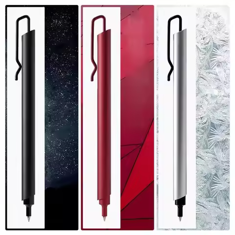 Xiaomi Klip Metal Sign Pen 0.5MM Ink Gel Pen with Pen Clip New Design Pen for Office Business Kaco R