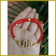 ◊ ☩ ▣ Feng Shui RedString Snake Bracelet