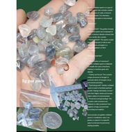 Tara Quartz bluish Gray Amphibole Quartz 5 grams per pack Natural