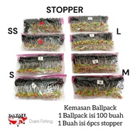 Fishing STOPPER BALLPACK Packaging Rubber Stopper Fishing Equipment BALLPACK Fishing Bead