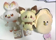Pokemon 比卡超 炎兔 和食屋 生蠔bb奶嘴公仔卡套