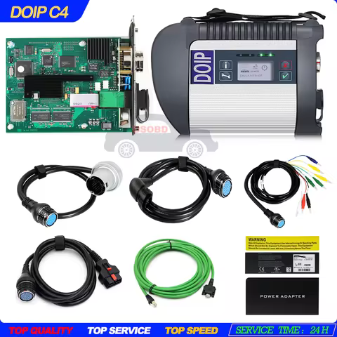 DOIP MB star c4 plus DOIP multiplexer with wifi SSD software SD Connect C4 OBD2 scanner Diagnostic T