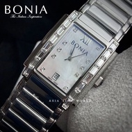 [Original] Bonia BNB10235P-2353S Elegance Women Watch with Mother of Pearl Dial Silver Stainless Ste