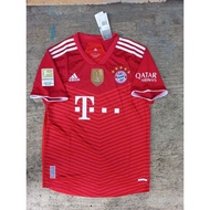 Bayern Munchen Bundesliga Ball Jersey+WCC Home Newest 2021 2022 Grade Ori Official