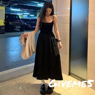 Women's Solid Color Vacation Dress - Sleeveless, Spaghetti Straps, Scoop Neck