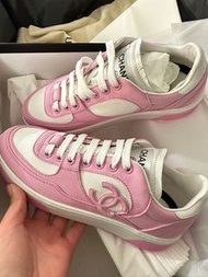 chanel香奈兒24c粉色板鞋運動鞋
