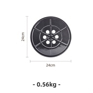 Redchef Honcook Heat Conductor Thickness Defrost Tray Aluminium Thawing Heat Conductor Plate Heat Diffuse Plate Kitchen Metal Gas Stove Board Diameter 24cm