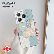 HP Softcase Realme C63 2024hp Realme C63 2024 Casing/ Realme C63 2024 Fashion Printing Case Cool Sil