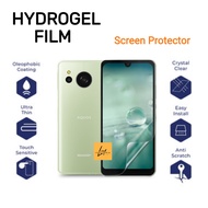 LAYAR Anti-scratch Hydrogel clear Sharp AQUOS Sense 8 Sense 9 jelly screen protector