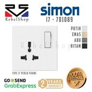 Simon I7 Universal Socket 13A Switch - 701089
