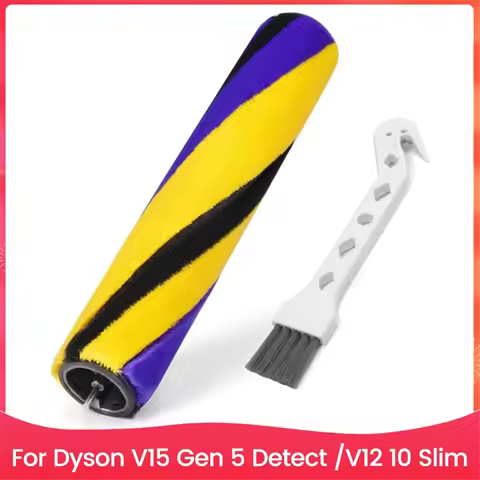 B64BBrush Roller for Dyson V15 Gen 5 Detect and V12 10 Slim Series Cleaner Head, Replace Spare Parts