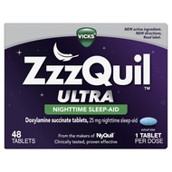 ZzzQuil ULTRA, Sleep Aid, Nighttime Sleep Aid, 25 mg Doxylamine Succinate, From Makers of Nyquil, No