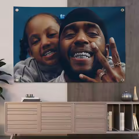 6-6lack Love Is The New Gangsta 150x200cm 60x90cm Flag Decoration Outdoor Picnic Party Home Camping 