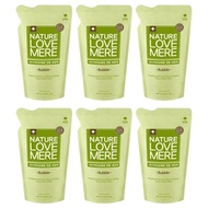 Nature Love Mere Baby Bottle Cleanser Foam Refillable 500mL x 6