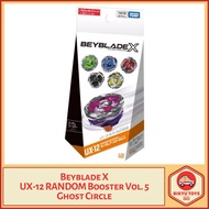 Beyblade X UX-12 Ghost Circle Ratchet 0-80 Bit GB EH Hexa Gear Ball ELEVATE RANDOM Booster Set Takar