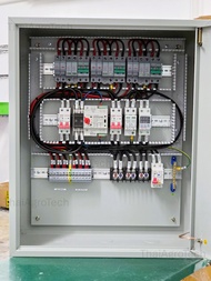 ตู้คอมบายเนอร์แบบไฮบริดออนออฟกริด 3 สตริง Hybrid On/Off Grid Solar Inverter ขนาด 8kw 10kw 12kw Singl