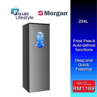 Morgan Frost-Free MUF-EC208L UPRIGHT FREEZER 204L