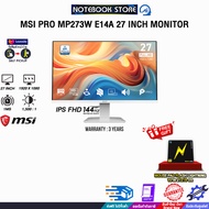 MSI PRO MP273W E14A 27 INCH MONITOR (IPS FHD 144Hz)/ประกัน 3 Years