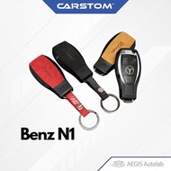 Aegis Aero Italian Leather Car Key Holder - Mercedes Benz N1, N2