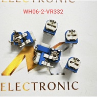 (Combo of 10) WH06-2 Triangle Variable Resistor VR332 332 - 3K3 - 3 Made in Malaysia