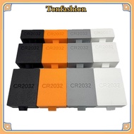TONFASHION CR2032 Battery Box, Plastic Portable Coin Cell Battery Storage , 10/20/30 Hole Small Batt