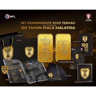 100 Piala Malaysia 24K Gold Bar 0.5g Limited Edition