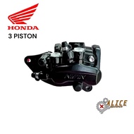 KALIPER CAKRAM 3 PISTON CALIPER REM TIGA PISTON PCX 150 160 ADV 150160  CBR  CB BISA PNP BEAT SCOOPY
