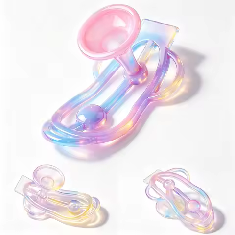 High quality Sissy Training Pink ADJUSTABLE G-STRING For Fufu clip,Chastiry Panties, Anti-Falling Ha
