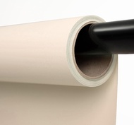 Seamless Paper Backdrop for Photography Beige Cream Backdrop Paper (53''x16.4' Ivorine)