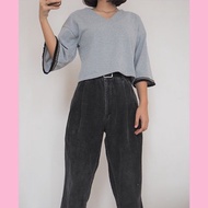 Bohemian Crop Top Korean Style Shirt