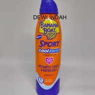 BARU!! BANANA BOAT SPORT COOLZONE SPRAY SPF 50