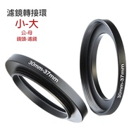 Filter Adapter Ring Small To Large 39~58mm Mini Diameter 39mm 40.5mm 43mm 46mm 49mm 52mm 55 Lens