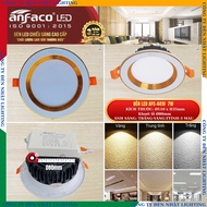 [ CTY NHẬT LIGHTING ]Đèn âm trần đèn led dowlight chính hãng ANFACO AFC-441V/7W/9W/12W lắp nhà hàng
