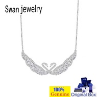 201 Swan Necklace GHKLL Crystal Necklace 925 Necklace Swan Jewelry Swan Necklace Heart Necklace Swan