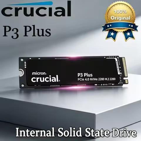 Crucial P3 Plus 1TB 2TB PCIe Gen4 NVMe M.2 SSD Internal Hard Drive(OEM Package)&Crucial NVME 2280 P3