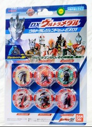 [包郵]全新日版 Bandai 超人Z 徽章 DX Ultra Medal Ultra Legend Set EX01對應DX變身器Z Riser