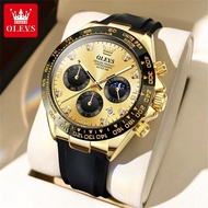 OLEVS 2875 Waterproof Sports Timer Calendar Shockproof Luxury Quartz Watch for Men Luminous Mens Wri
