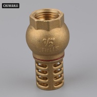 CHiWANji DN15 DN20 DN25 DN32 DN40 for for for  Female Thread Foot Valve Bottom Valve Plumbing Connec