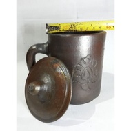 Clay Pottery Motif Cup