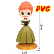 PVC โมเดลเจ้าหญิงดิสนีย์ สำหรับตกแต่งเค้ก  ตุ๊กตาเจ้าหญิง โมเดล ของเล่น การ์ตูน โมเดลการ์ตูน Disney Elsa DPVC2