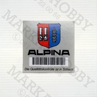 Stickers / Stickers Alpina Square Singlebmw