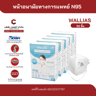 WALLIAS วอลลีแอส หน้ากากเรสพิเรเทอ และหน้ากากอนามัยทางการแพทย์ ชนิด N95 ผ่านการรับรองมาตรฐาน NIOSH (